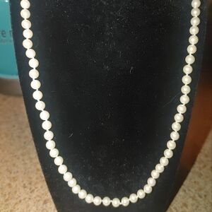 Vintage Napier White Pearl Necklace